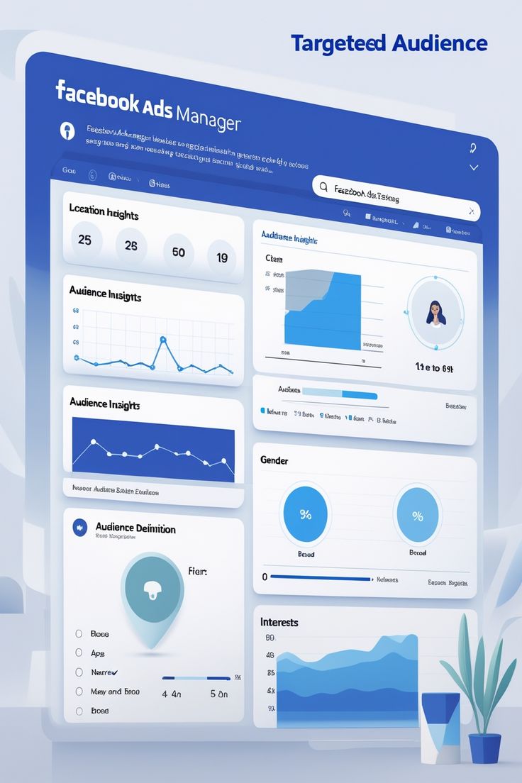 Gestión real de campañas o redes sociales con interfaz visible